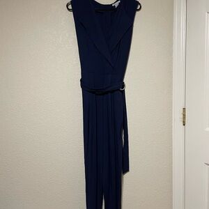 Classic Navy Jumpsuit